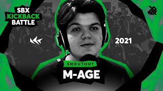 - M-Age | Look At Me Now | SBX KICKBACK BATTLE 2021: LOOPSTATION EDITION