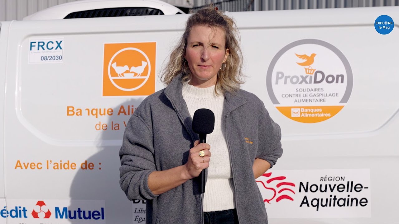 Charlotte Humblot présente le dispositif ProxiDon de la Banque Alimentaire
