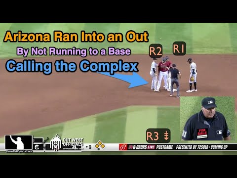 Confusion at 2nd Base Leads to Pittsburgh-Arizona Double Play on Tying Run