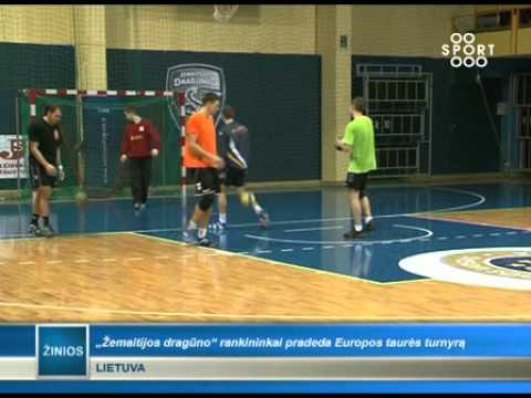 SPORT1: "Žemaitijos dragūno" rankininkai pradeda Europos taurės turnyrą