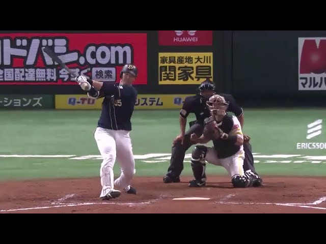 【9回表】ホークス・サファテ フォークでバファローズ・T-岡田を空振り三振に仕留める!! 2016/9/7 H-Bs