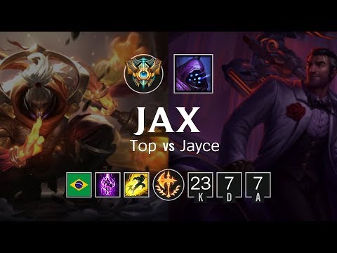 Jax Top vs Jayce - BR Challenger Patch 8.22