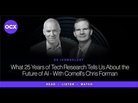 What 25 Years of Tech Research Tells Us About the Future of AI - With Cornell's Chris Forman