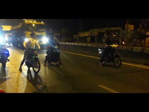 Quái Xế Bình Dương lại Náo Loạn Vùng Ven 27/3/14