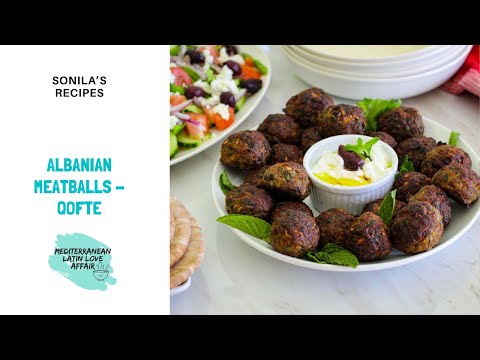 How to Bake Mint Meatballs with Ground Beef? (Albanian Qofte) #qofte