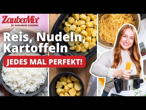 ✨ Meistere die Basics: So kochst du Reis, Nudeln & Kartoffeln perfekt! | Monsieur Cuisine Tipp