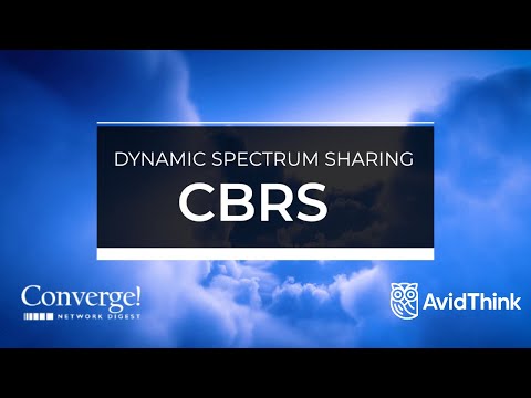 Dynamic spectrum sharing with with 3.5 GHz CBRS network