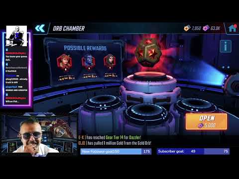 HULKBUSTER Red Star Orb Opening - 7RS?? #msfs2020  #MarvelStrikeForce #msf