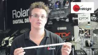 Video thumbnail for DrumWright Quick Guide to Vic Firth Jojo Mayer Signature Sticks by Drum Wright