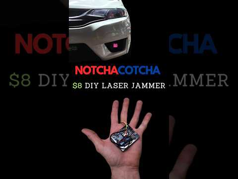 NotchaCotcha $8 DIY Laser Jammer #defcon