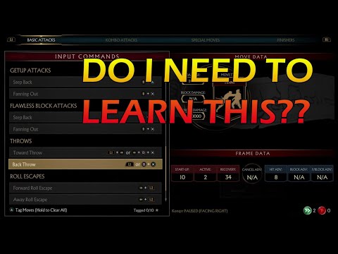 MK11- HOW IMPORTANT IS KNOWING FRAME DATA?