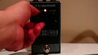 Video thumbnail for Boss Slow Gear SG-1 VS TC Electronic Crescendo Auto Swell by Today's Remedy