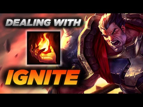 How to Deal With Ignite as a Toplaner - Example Darius vs Riven Matchup