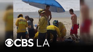 Woman, teenage girl hospitalized after being found unresponsive in Laguna Beach water