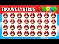 Trouve l'INTRUS Super Mario Bros | Facile à Impossible