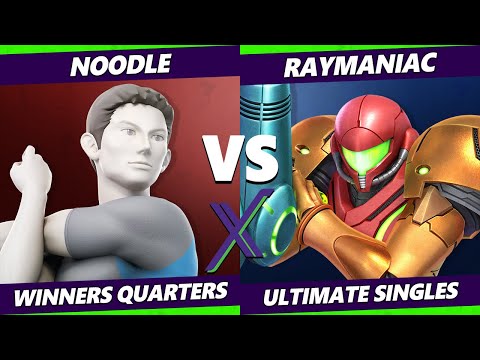 S@X 396 Online Winners Quarters - NOODLE (Wii Fit Trainer) Vs. Raymanic (Samus) Smash Ultimate
