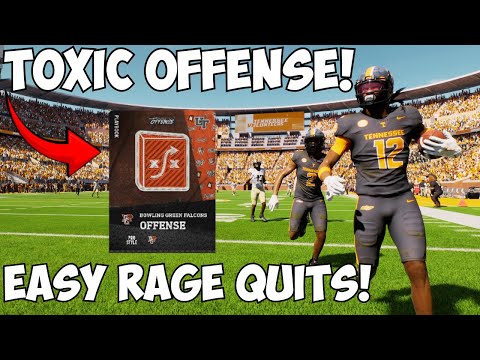 I Created The Most TOXIC OFFENSE In CFB 26!