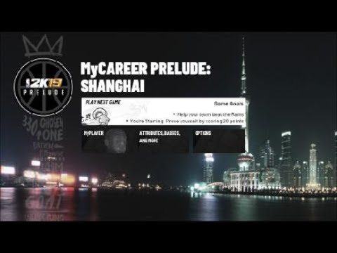 Han flyr jo nesten!|NBA 2K19 MyCareer prelude Ep 1