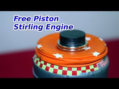Free Piston Stirling Engine Homemade