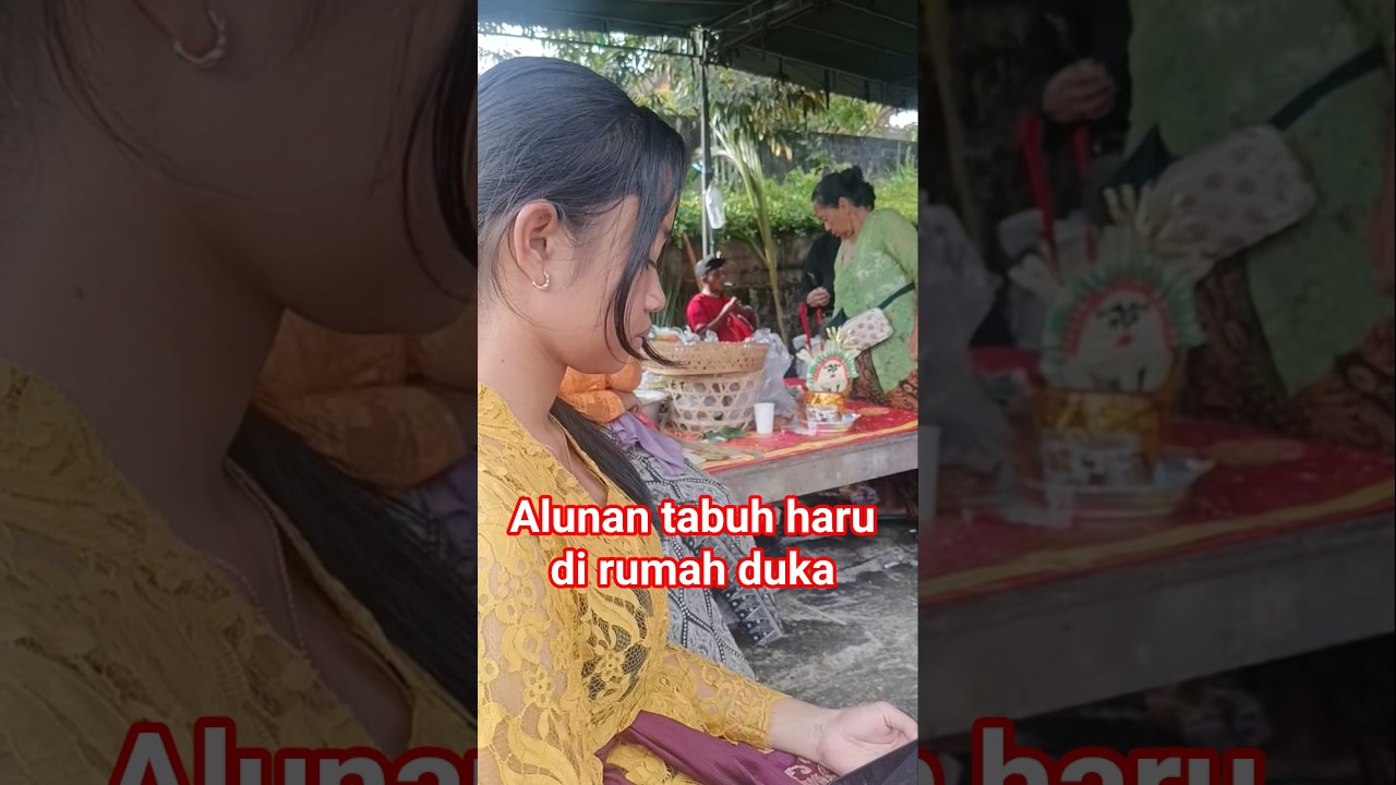 Suasana Rumah Duka Penuh Haru dan Doa Terakhir #adatistiadat #pesonabali #tabuhbali