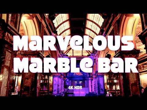 Marvelous Marble Bar in Sydney | The most beautiful bar | 4K HDR