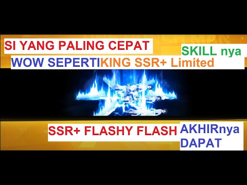 GACHA SSR+ SI  PALING CEPAT!! FLASHY FLASH【ONE PUNCH MAN : THE STRONGEST】#flashyflash #flashy #flash