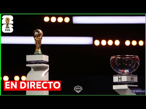 🔴 Sorteo Copa Mundial FIFA 2026 EN VIVO 🏆 | Live Draw FIFA World Cup | SORTEO EN DIRECTO
