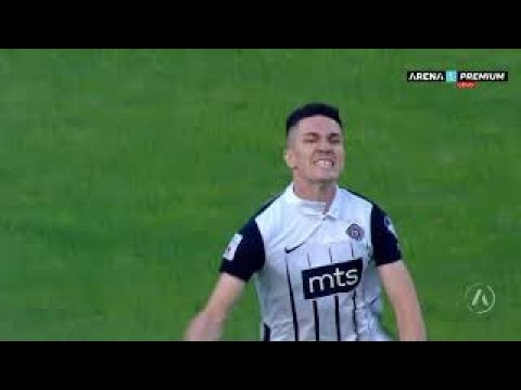 UROŠEVIĆEV FANTASTIČAN VOLEJ: Partizan izjednačio u finalu Kupa / 26.05.2022.