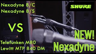 Video thumbnail for SHURE NEXADYNE 8/S & 8/C Review! Lewitt and Telefunken Comparison by 2 Dudes Audio