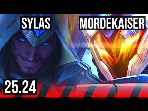 SYLAS vs MORDEKAISER (TOP) | KR Master | 25.24