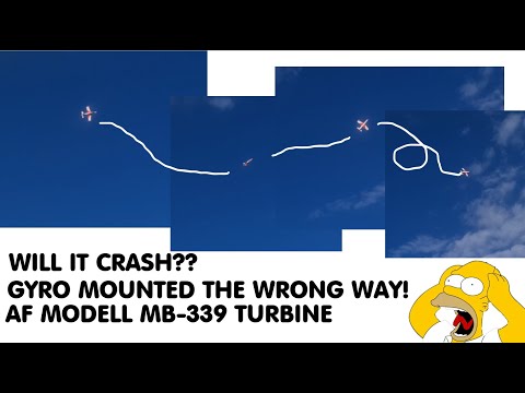WILL IT CRASH? GYRO REMOUNTED THE WRONG WAY! AF MB 339