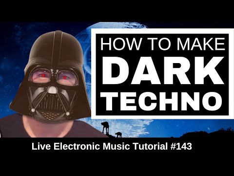 HOW TO MAKE DARK TECHNO - Live Electronic Music Tutorial 143