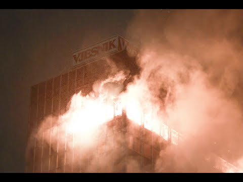 Požar u Vjesnikovom neboderu