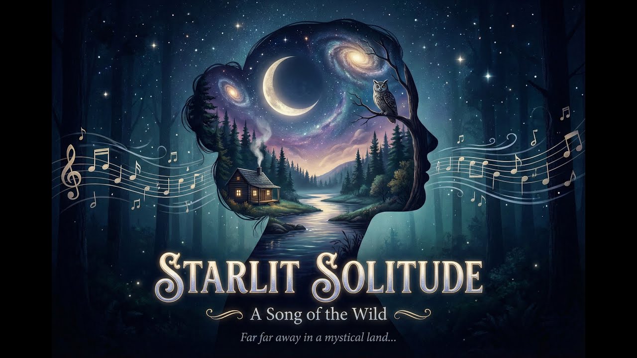 Starlit Solitude: A Mystical Journey Through Silent Nights