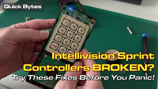 Intellivision Sprint Controllers BROKEN? Try These Fixes Before You Panic!