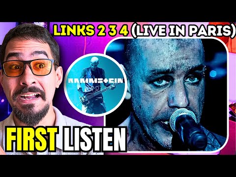FIRST REACTION To Rammstein: Paris - Links 2 3 4 (Live In Paris)