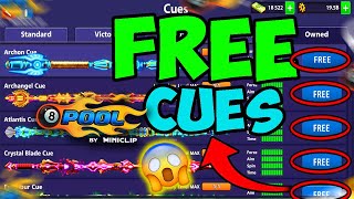 How To FREE CUES In 8 Ball Pool! (New Glitch)