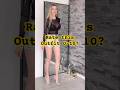 Sheer Top Tight Denim Shorts Bold Outfit Inspo