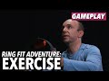 Ring Fit Adventure Gameplay - Exercise