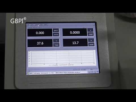 GBPI W301 Water Vapor Permeability Analyzer correct video