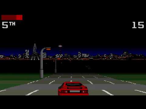 Lotus Turbo Challenge 2 (Amiga) Night Course speedrun