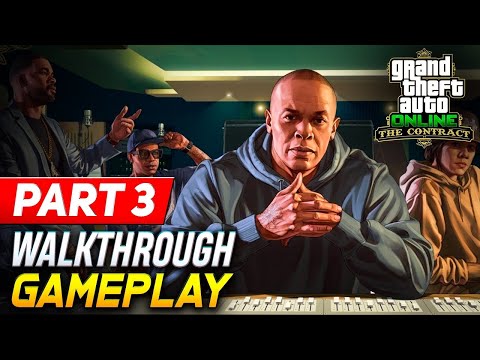 Grand Theft Auto Online - (The Contract DLC) Gameplay Walkthrough Part 3 "Setup Data Recovery" [PS5]