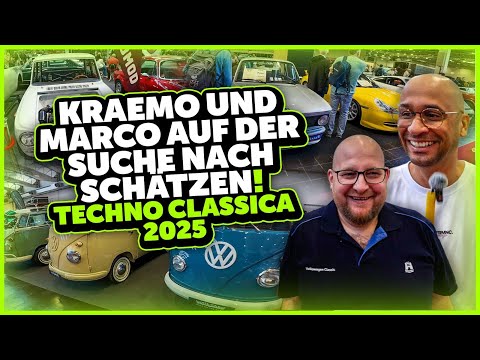 JP Performance - Kraemo und Marco auf der Suche nach Schätzen! Techno Classica 2025