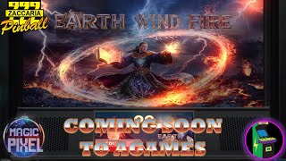 Coming Soon To Atgames 4K & HD Pinball: Zaccaria's Earth Wind Fire Deluxe!