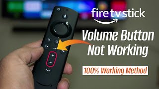 Amazon Firestick Remote Volume Buttons Not Working | 100% Working Method