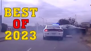 BEST OF 2023 Most Brutal Police Chases Epic Pit Ma