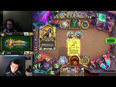 Casie vs Jarla - Group B Elimination - Hearthstone Grandmasters Europe 2020 Season 1 - Week 1