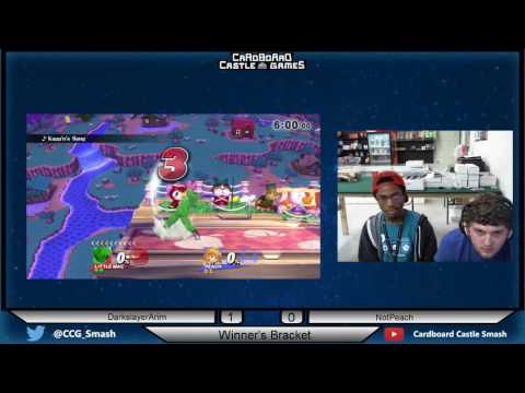 CCG Smash Singles Weekly #23 - Winners Semis - NotPeach vs DarkslayerArim