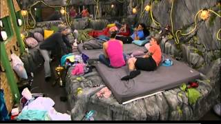 In August, Frankie was heard on the live feeds making a tasteless joke (that can be heard above) and it received a lot of online attention, with Victoria's family demanding an apology. 
"One of my strategies was to be one of the guys of the house, to bro it out," Frankie told BuzzFeed News. "In that moment, they were finding me extremely funny. Obviously, I'm a very colorful and effervescent person, so I take things a little too far. Of course, there was no malintent. You know how much I love Victoria. She's a wonderful person, so if I did offend anyone, I apologize from the bottom of my heart. It was not my intention."