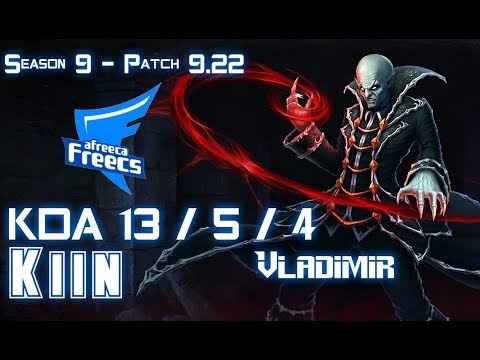 AFs Kiin VLADIMIR vs JAYCE Top - Patch 9.22 KR Ranked